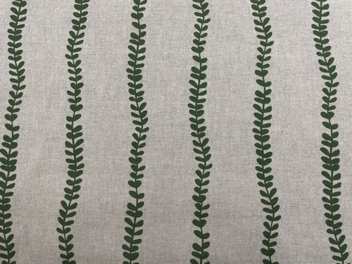 Sea tangle stripe linen - tangle, fabric