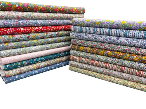 Liberty floral fabric lasenby - floral,