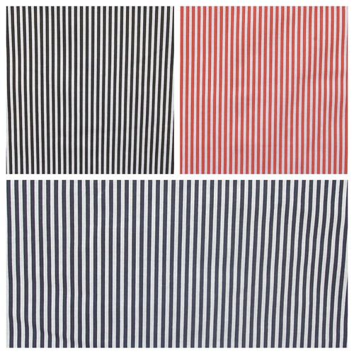 Candy stripe polycotton fabric - stripe,