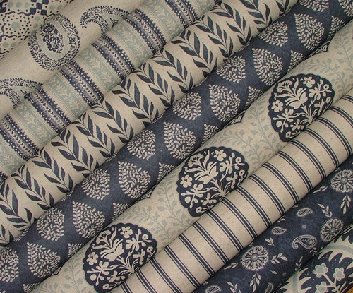 Linen blend curtain fabric - linen,