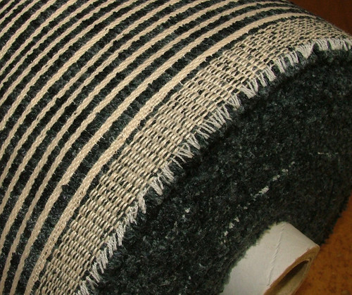 Chenille stripe fabric - fabric, curtain