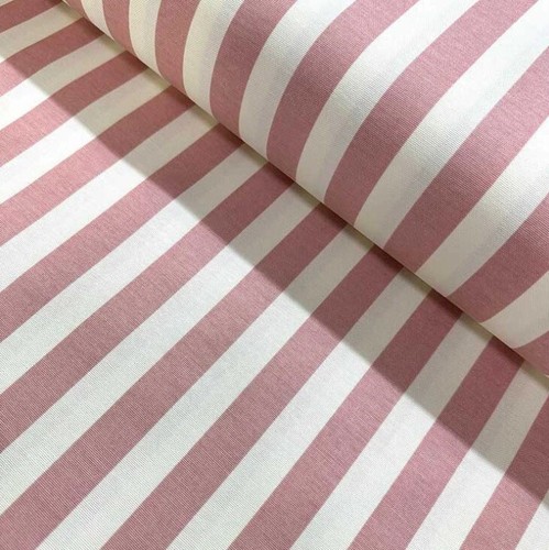 Pink white stripe - pink,