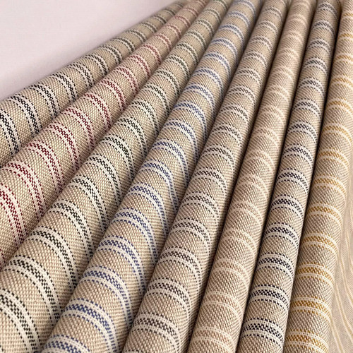 Ticking stripe linen look - stripe,