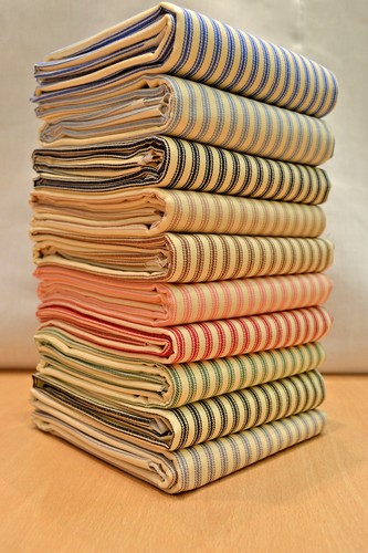 8mm ticking stripes - ticking, 100%
