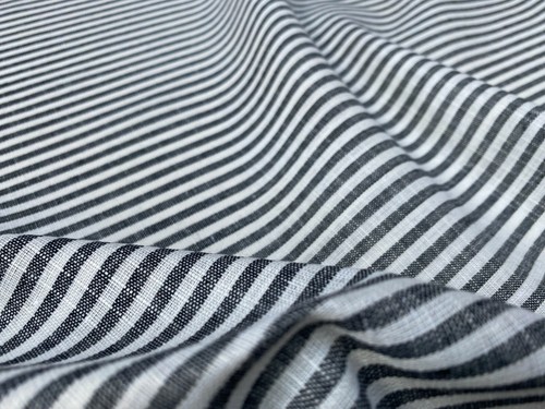 Candy stripe linen - linen, fabric