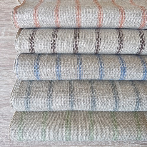 Rustic stripe 100 - 100%, linen