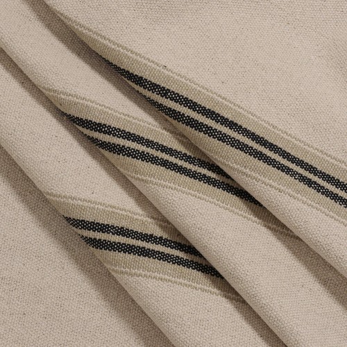 Donan stripe fabric ebony - stripe, 100%