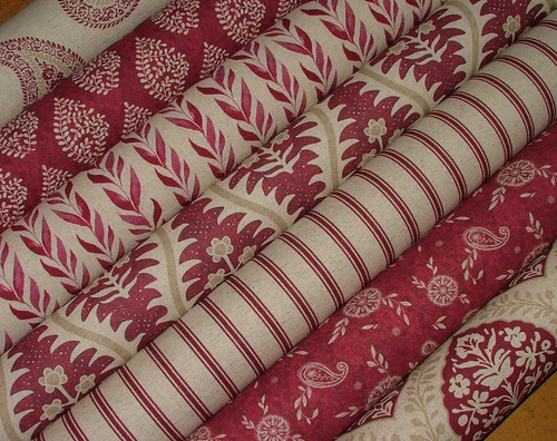 Linen blend curtain fabric - linen,