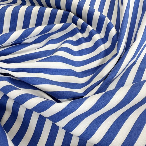 Cotton fabric royal blue - royal, &