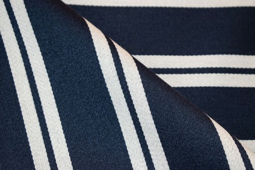 Blue white striped - blue,