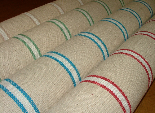 Grain sack cotton fabric saint - sack,