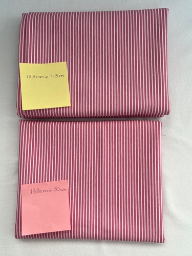 Fuchsia stripe washed - fuchsia,