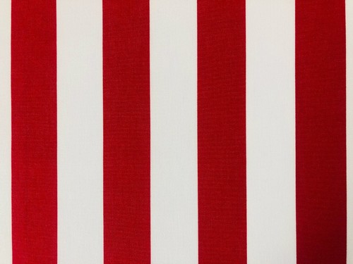 Red white stripe - red,